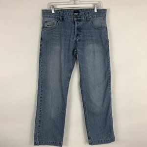 Osaka Tiger Jeans Men’s Size 36x30 Straight Leg Mid Rise Medium Wash Button Fly